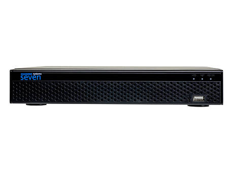 Гібридний відеореєстратор (для IP, AHD, TVI, CVI камер) SEVEN MR-7608 Lite, фото 3