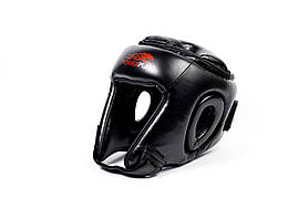 Боксерський шолом турнірний PowerPlay 3045 Чорний XL, фото 4