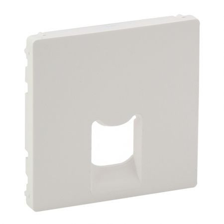 Лиц. панель 1-ї комп.розетки RJ11 / RJ45 Valena LIFE Білий (арт. 755410), фото 1