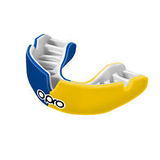 Капа OPRO Power-Fit Hi-Tech Self-Fitting Blue/Yellow (art002293007), фото 3