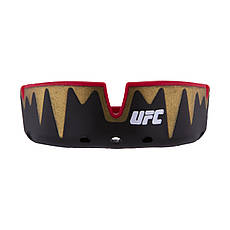 Капа OPRO Platinum UFC Hologram Fangz-Black Metal/Red (art.002261002), фото 3
