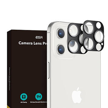 Захисне скло ESR для камери iPhone 12 Pro — camera lens (2шт), Black (4894240122600)