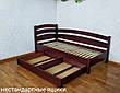 Кровать детская деревянная с выдвижными ящиками "Марта - 3" от производителя, фото 5