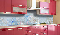 60х250 см, Кухонный фартук ПВХ, пленка для кухонной мебели, оклейка кухни Венецианские Бабочки