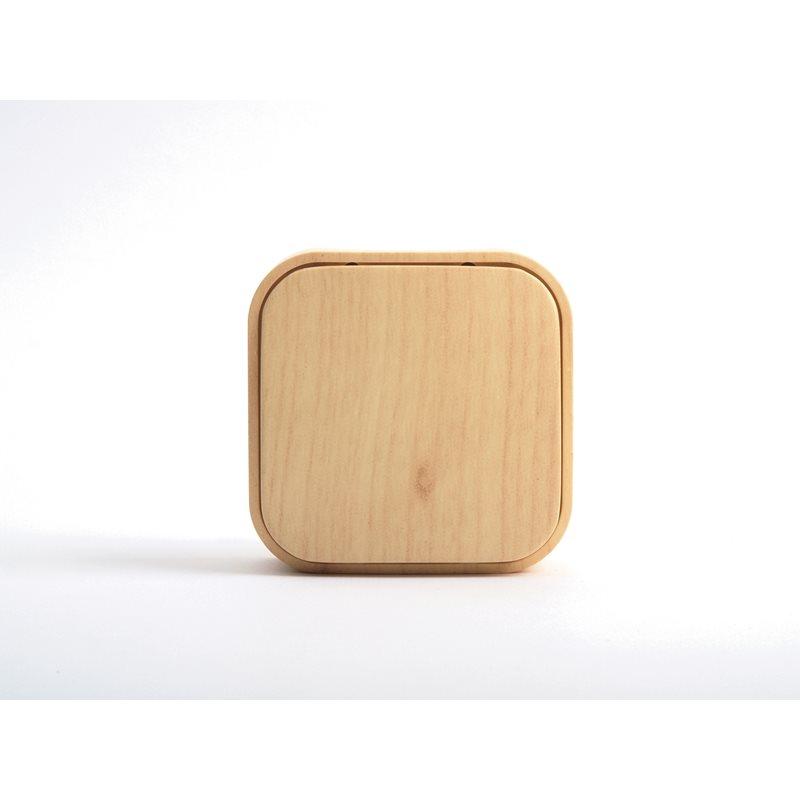 Вимикач 1-клавішний 10A IP20 "Дерево" Forix (арт. 782260), фото 1