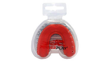 Капа боксерська PowerPlay 3315 SR помаранчево-чорна, фото 5