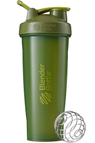 Шейкер спортивний BlenderBottle Classic Loop 32oz/940ml Moss Green (ORIGINAL), фото 2