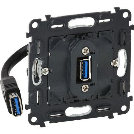 Розетка USB 3.0 для передачі даних Valena IN'MATIC (арт. 753082), фото 1