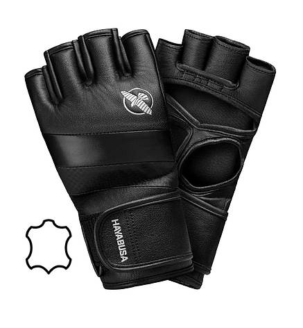 Рукавиці для MMA Hayabusa T3 - Чорні M 4oz (Original), фото 1