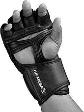 Рукавиці для MMA Hayabusa T3 - Чорні L 4oz (Original), фото 6