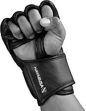 Рукавиці для MMA Hayabusa T3 - Чорні XL 4oz (Original), фото 6
