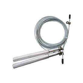 Скакалка швидкісна Power System PS-4064 Ultra Jump Rope Silver (2,75m.)