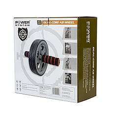 Колесо для преса Power System PS-4042 Dual-Core Ab Wheel Grey/Black, фото 2