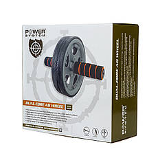 Колесо для преса Power System PS-4042 Dual-Core Ab Wheel Grey/Black, фото 3