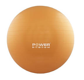 М'яч для фітнесу (фітбол) Power System PS-4012 Ø65 cm PRO Gymball Orange