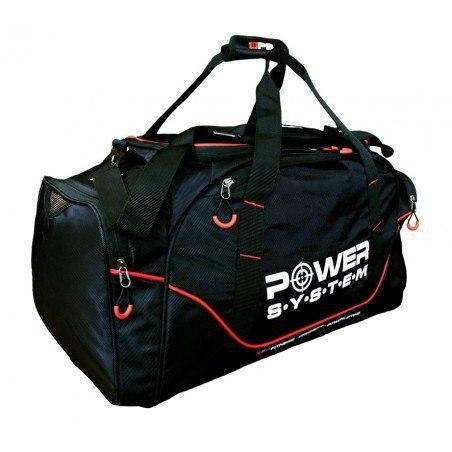 Спортивна сумка Power System PS-7010 Gym Bag Magna Black/Red, фото 2