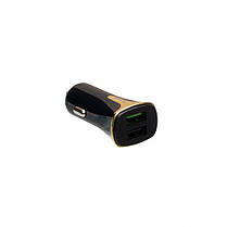 АЗП Micro USB 5V/3.4A/18W 2USB QC3.0 Z31 black Hoco, фото 2