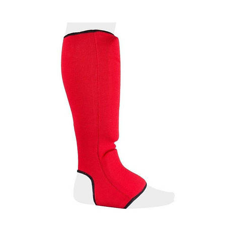 Захист гомілки Power System Elastic Shin Pad PS-6006 Red L, фото 1