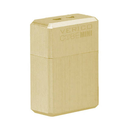 USB Flash 32GB Verico Cube Mini gold, фото 1
