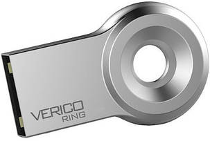 USB Flash 16GB Verico Ring sillver, фото 1