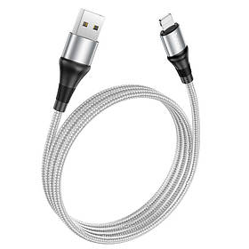 Кабель USB Lightning 2.4A X50 color Hoco 1m