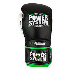 Боксерські рукавиці Power System PS 5004 Impact Black 10 унцій, фото 3