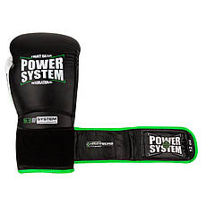 Боксерські рукавиці Power System PS 5004 Impact Black 10 унцій, фото 5