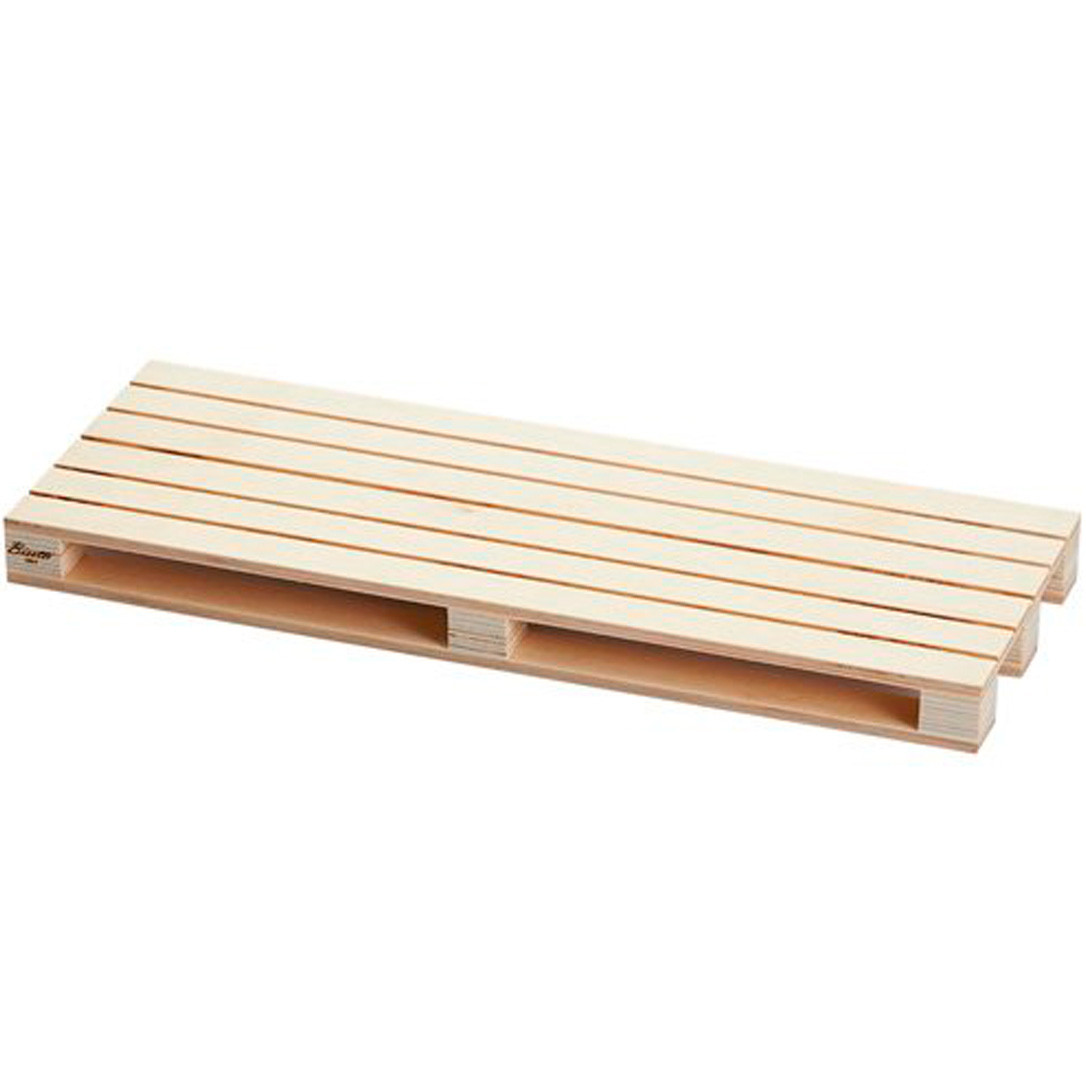 Дошка для подачі "Палета L" 40 x15 x3 см Bisetti 26123