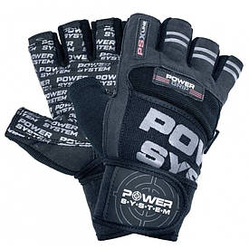 Рукавички для фітнесу Power System PS-2800 Power Grip Black M