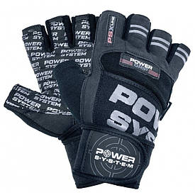 Рукавички для фітнесу Power System PS-2800 Power Grip Black L