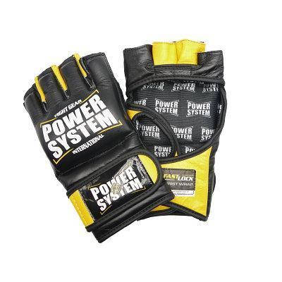 Рукавички для ММА Power System PS 5010 Katame Evo Black/Yellow L/XL, фото 1