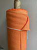 Помаранчева лляна тканина, колір 1250, фото 5