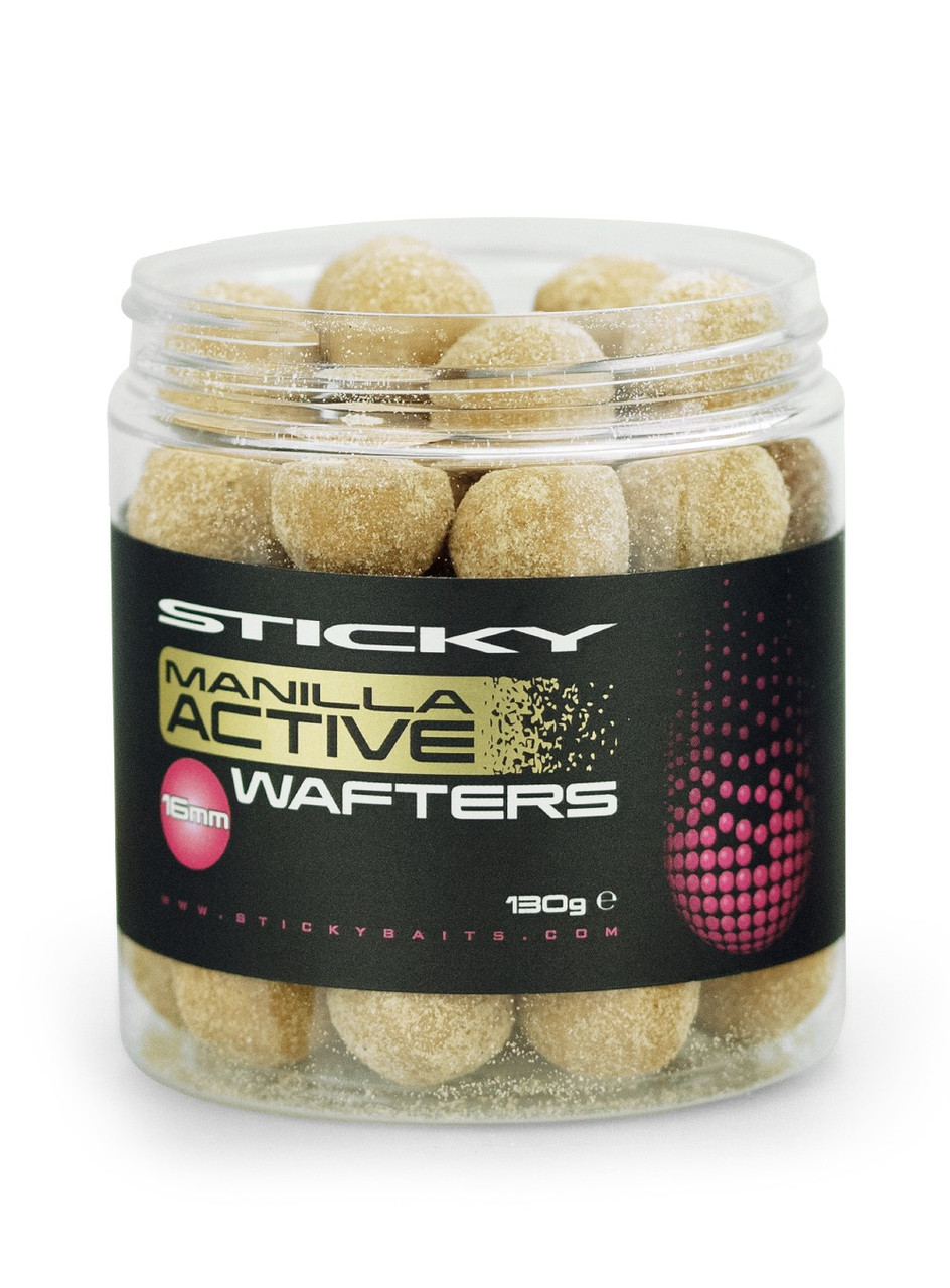 Бойлі вафтерси Sticky Baits Manilla Active Wafters 16 mm, New, фото 1