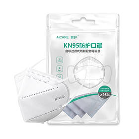 Респіратор маска для дорослих (N95 FFP3 особливість п'яти шарів захисту).