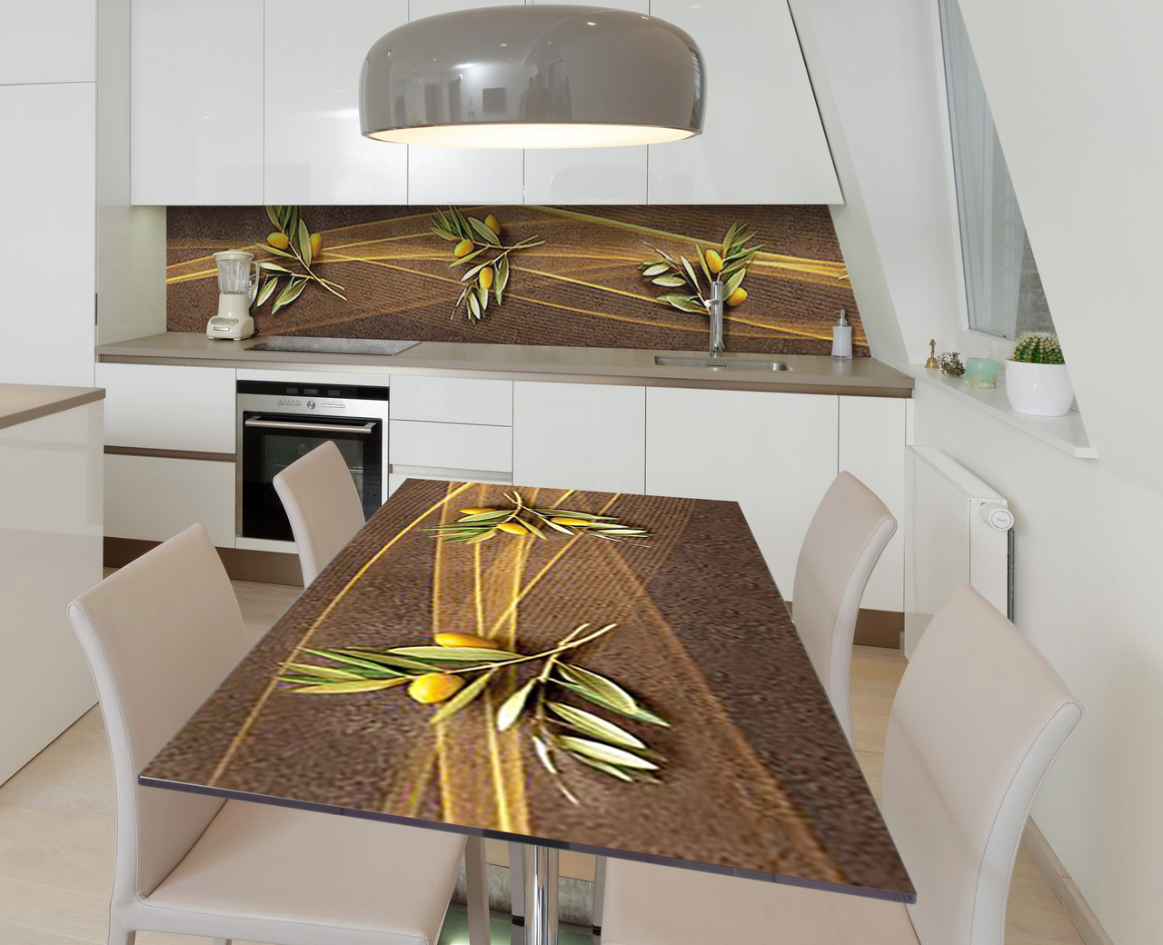 65х120 см Плівка на кухонну стільницю, клеюча плівка для кухні, обклеювання кухні, самоклейка кольорова Z183742/1st, фото 1