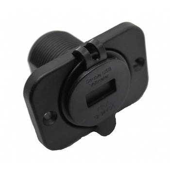 Розетка USB 2 виходи 4,2 А і Вольтметр