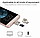 Металевий кард-рідер Type-C to Micro SD TF OTG. Брелок картридер зчитувач флеш-карток USB-C to MicroSD V1, фото 3