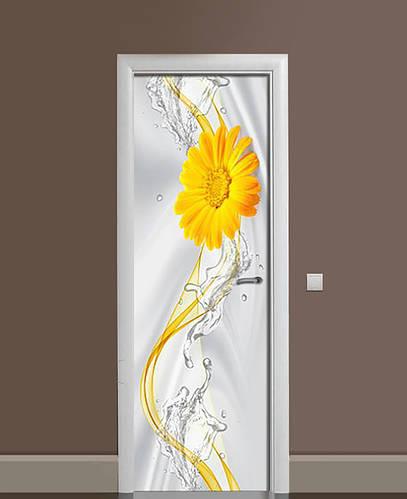 65х200 см Пленка на двери, декоративные наклейки на двери, клеящаяся ...