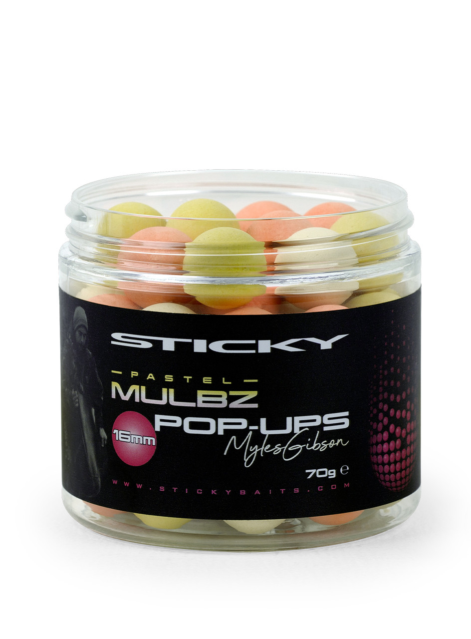Бойли Pop-Ups Sticky Baits Pastel Mulbz 12mm New