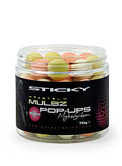 Бойли Pop-Ups Sticky Baits Pastel Mulbz 12mm New