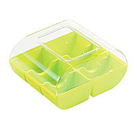 Коробка для макаронс на 6 шт Silikomart Fluo Green 6