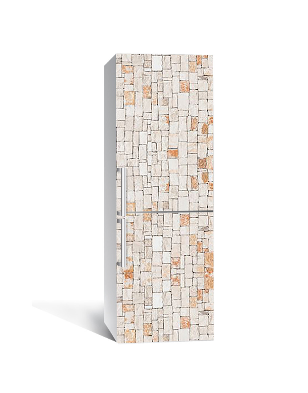 Наліпка на холодильник Єгипетська кладка 60х180 cм декор для обклеювання кухні, фото 1