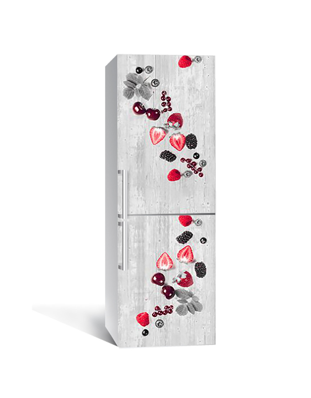 65х200 см Плівка для холодильника, наклейки на холодильник, плівка для кухонних меблів Згасання ягід, фото 1
