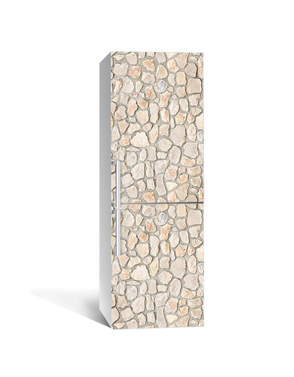 65х200 см Плівка для холодильника, наклейки на холодильник, плівка для кухонних меблів Стара кладка, фото 1