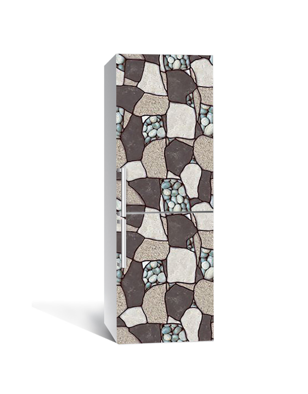 65х200 см Плівка для холодильника, наклейки на холодильник, плівка для кухонних меблів Піщана мозаїка, фото 1