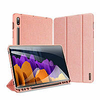 Чехол книжка DUX DUCIS Domo Series для Samsung Galaxy Tab S7 Plus 12.4'' T975 Pink