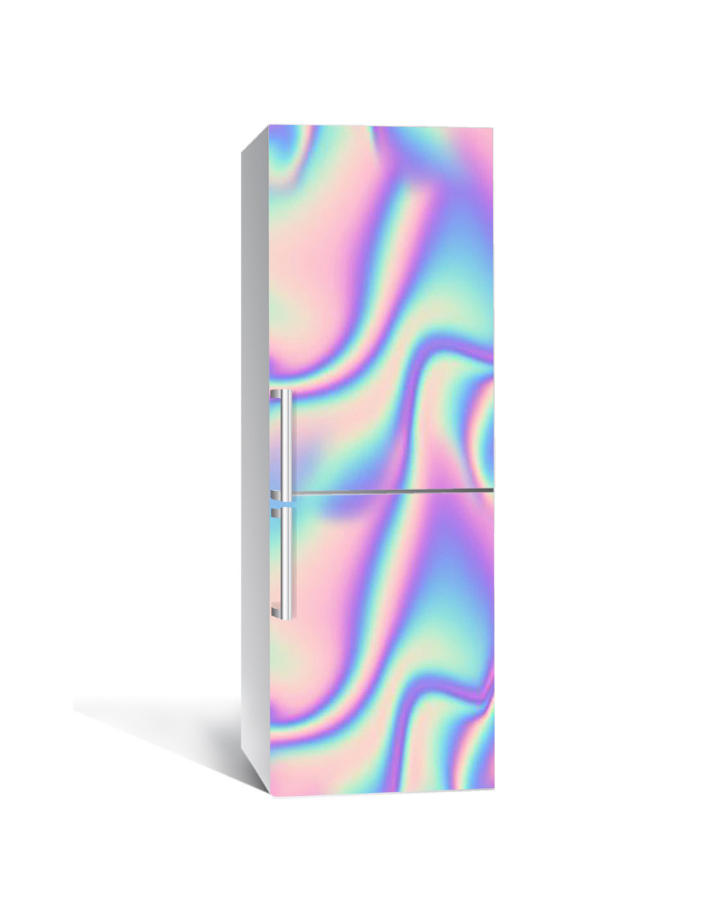 65х200 см Плівка для холодильника, наклейки на холодильник, плівка для кухонних меблів Північне сяйво, фото 1