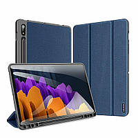 Чехол книжка DUX DUCIS Domo Series для Samsung Galaxy Tab S7 11'' T870 / T875 / T876B Blue