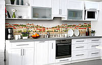 60х250 см, Виниловый кухонный фартук, интерьерные наклейки на стену, виниловые наклейки для кухни, защитная