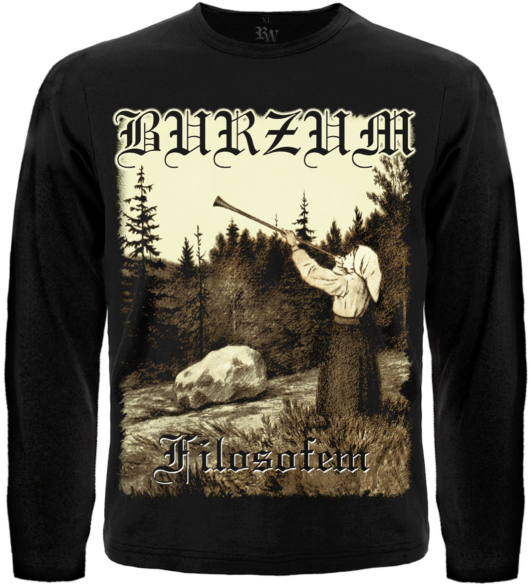 Футболка з довгим рукавом Burzum "Filosofem", Розмір S, фото 1